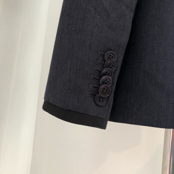 Karl Lagerfeld Wool Tuxedo Style Blazer FR 36 - Picture 6 of 8